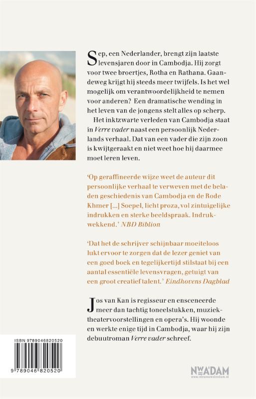 Achterkant van Verre vader