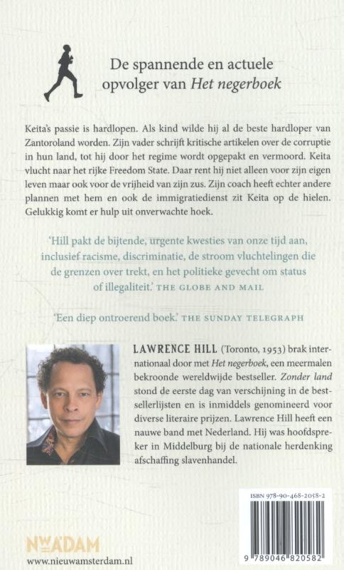 Achterkant van Zonder land