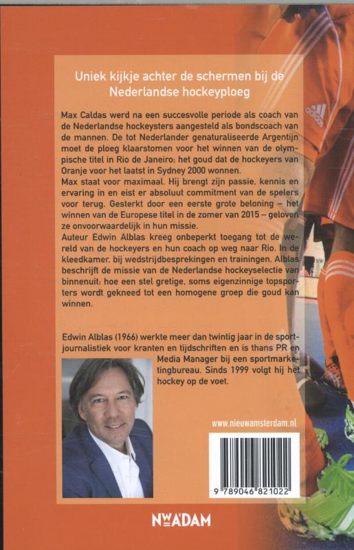 Achterkant van De enige weg naar Rio