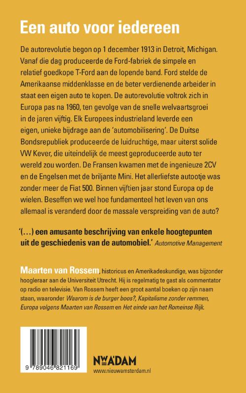 Achterkant van Een auto voor iedereen