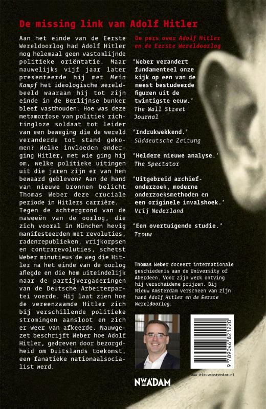 Achterkant van Hitlers metamorfose