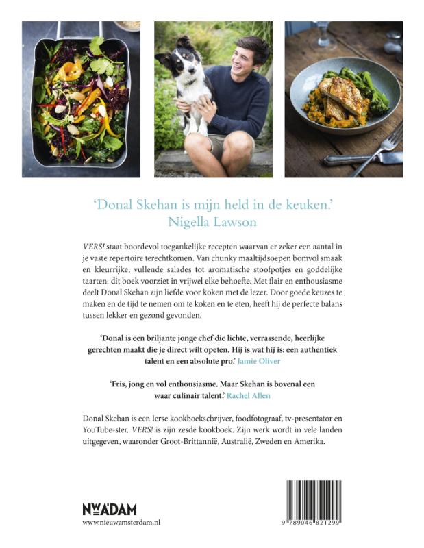 Achterkant van Vers!