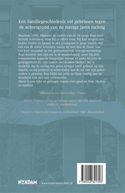 Achterkant van Hazer