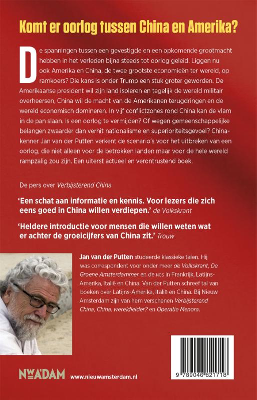 Achterkant van Botsende supermachten
