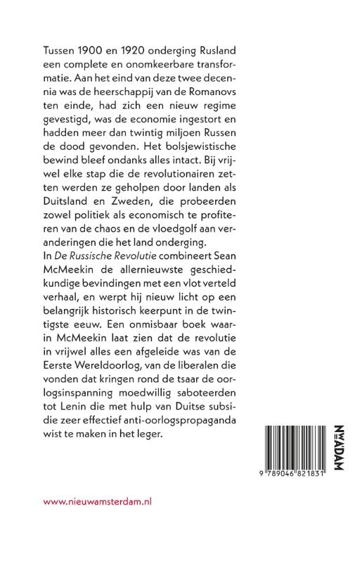 Achterkant van De Russische revolutie