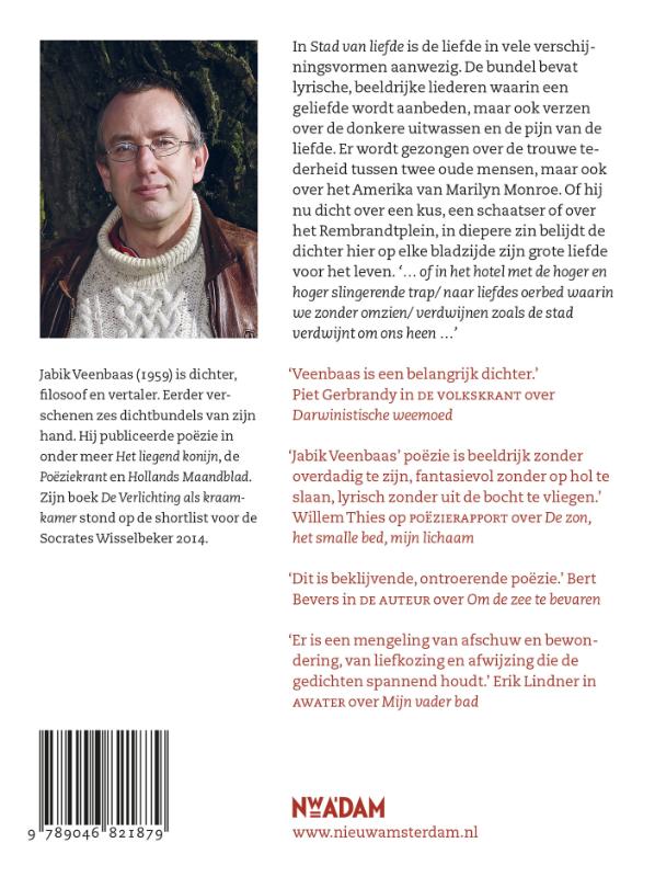 Achterkant van Stad van liefde