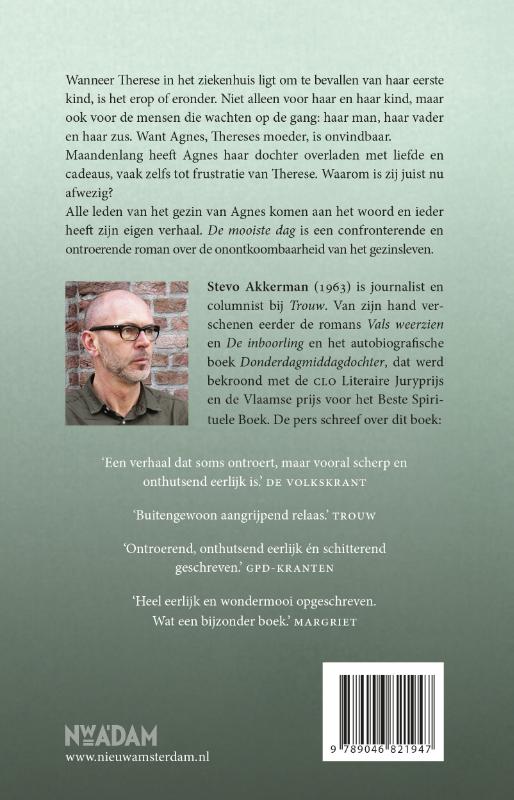 Achterkant van De mooiste dag