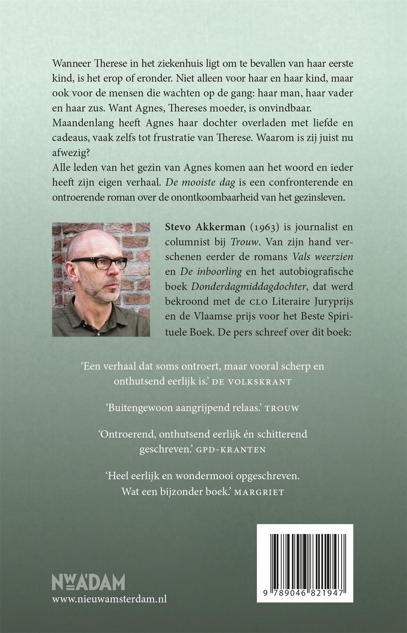 Achterkant van De mooiste dag
