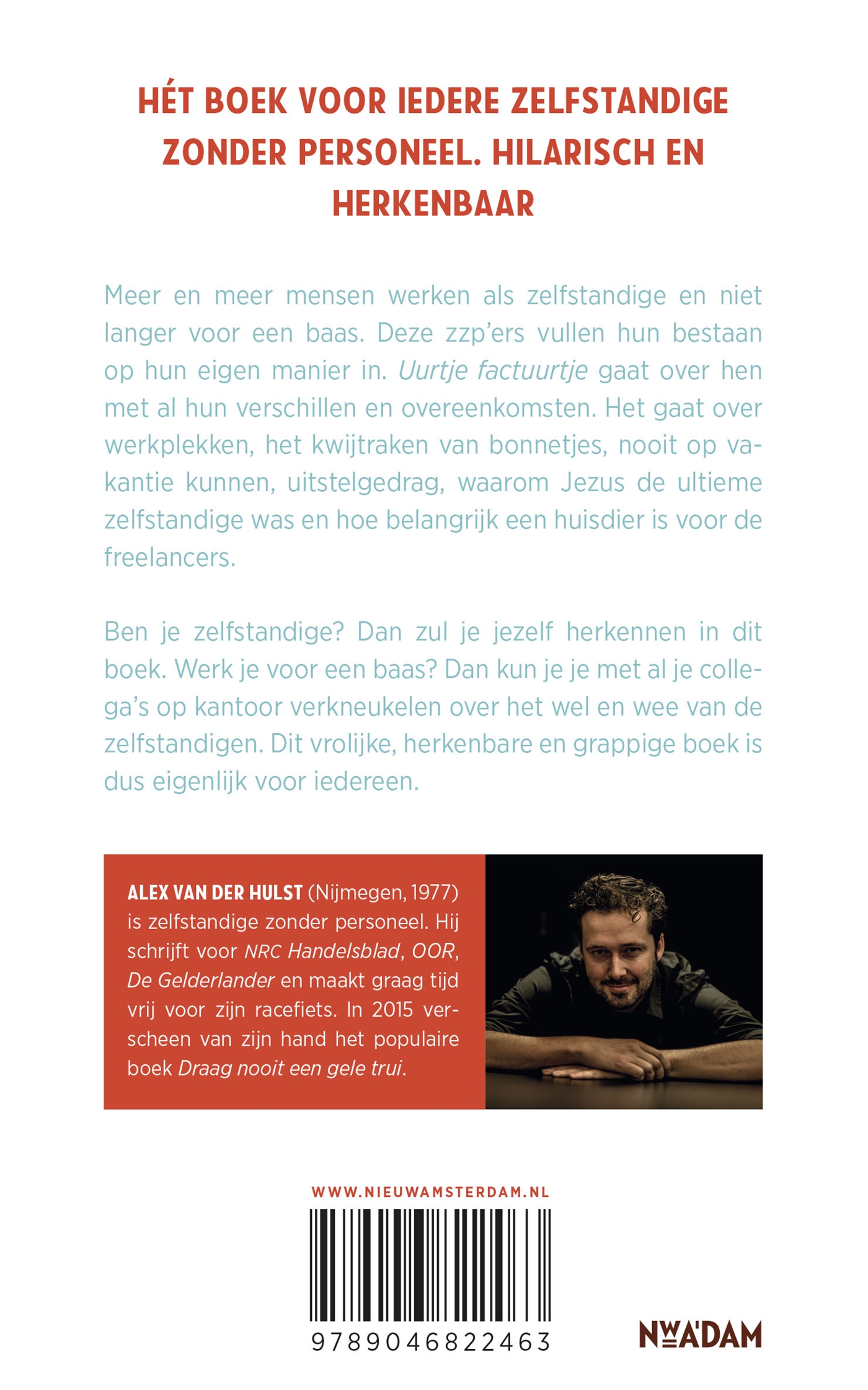 Achterkant van Uurtje factuurtje