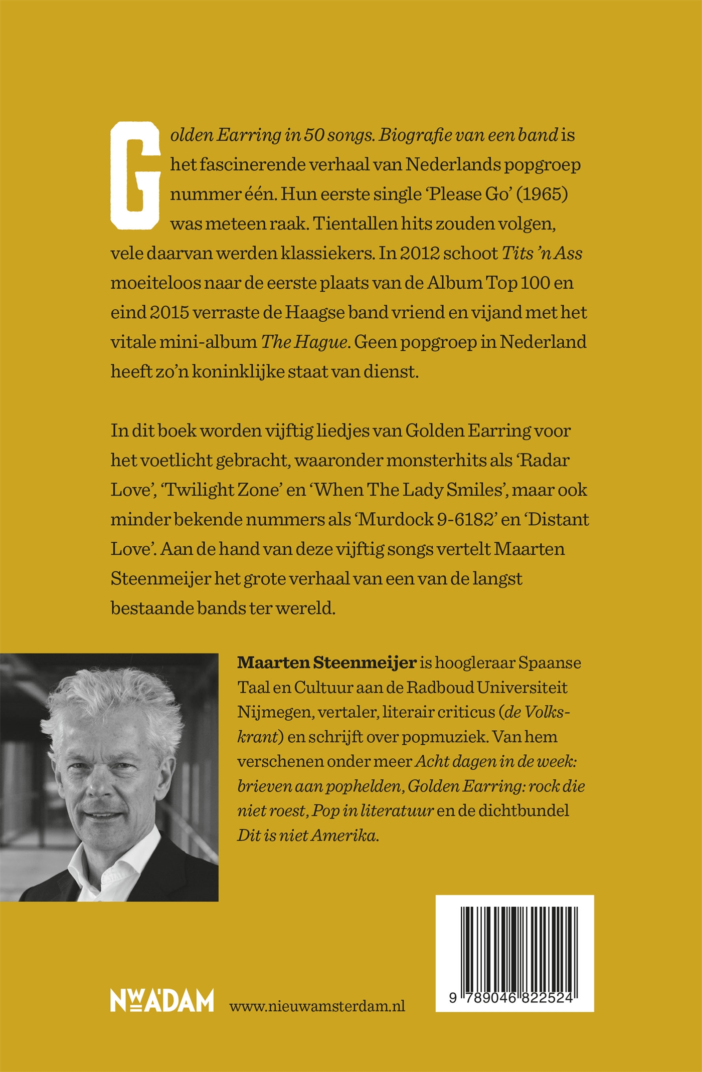 Achterkant van Golden Earring in 50 songs