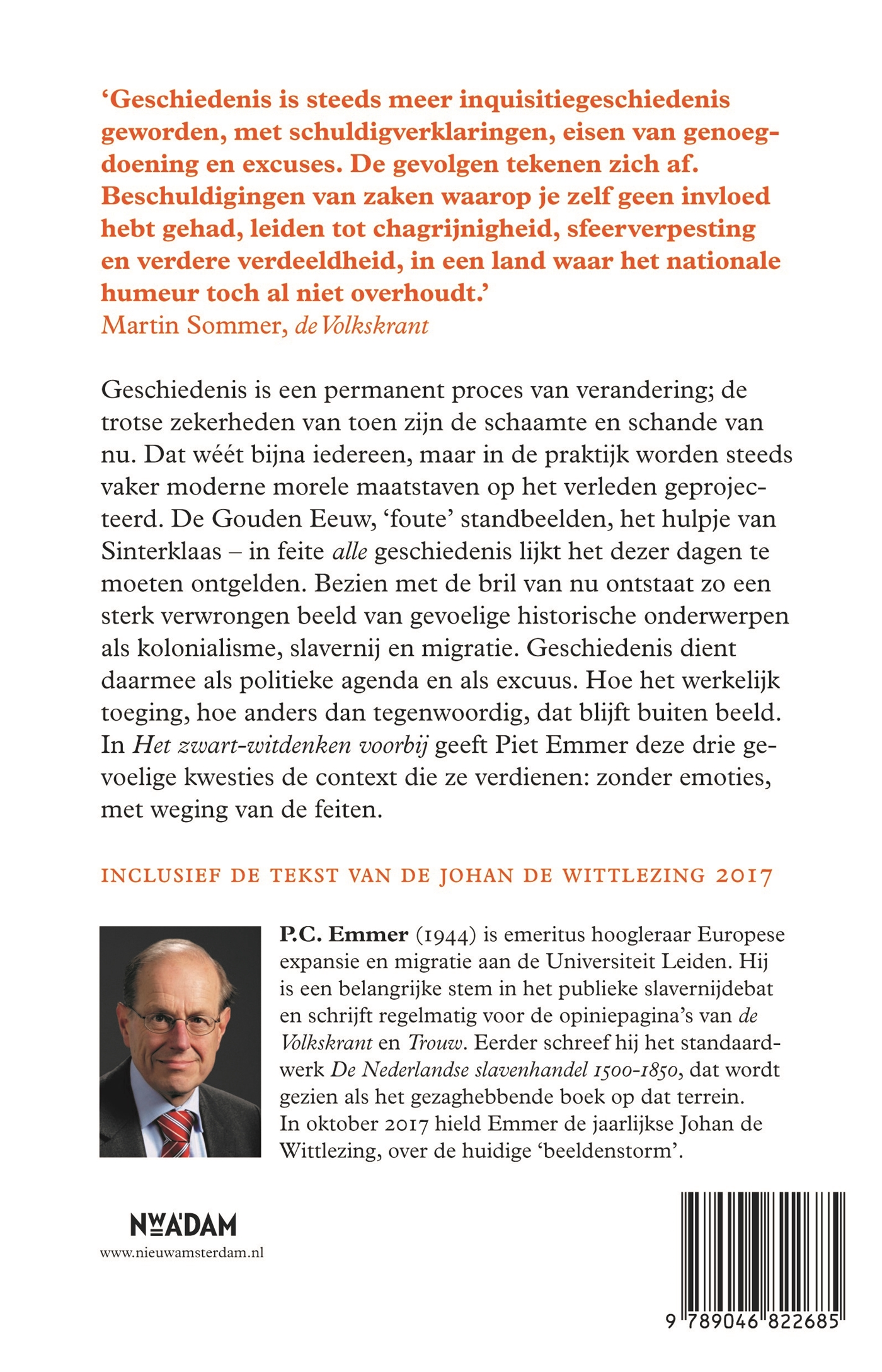 Achterkant van Het zwart-witdenken voorbij