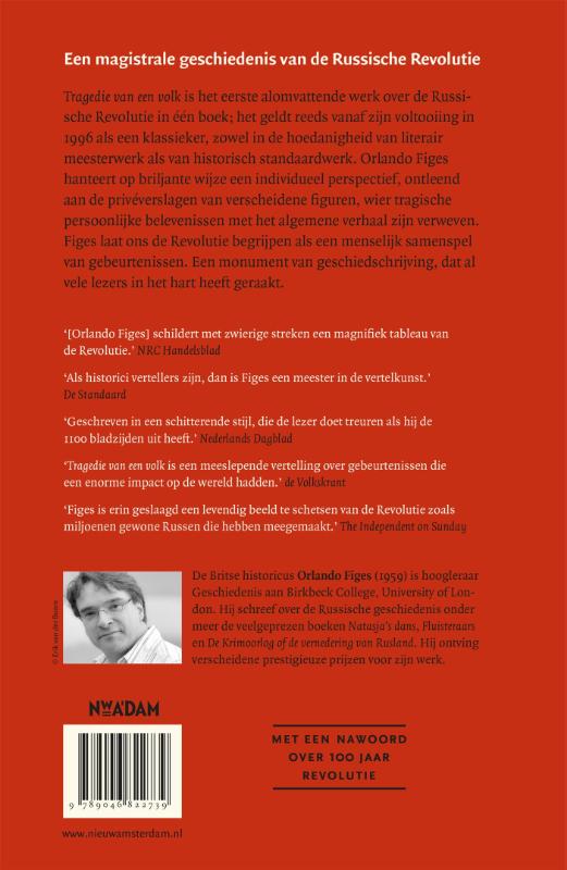 Achterkant van Tragedie van een volk