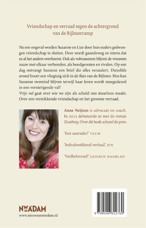 Achterkant van Vrije val