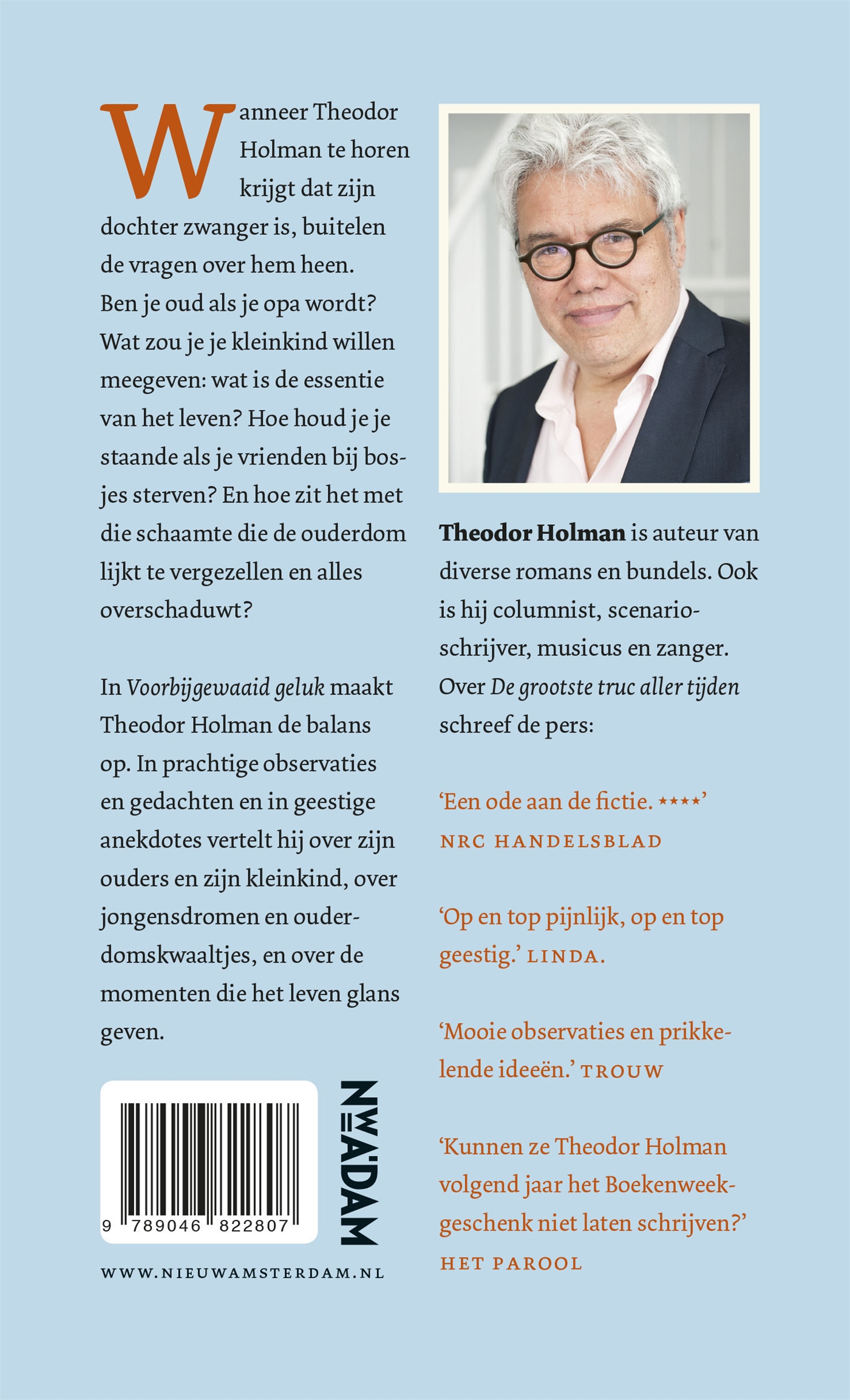 Achterkant van Voorbijgewaaid geluk