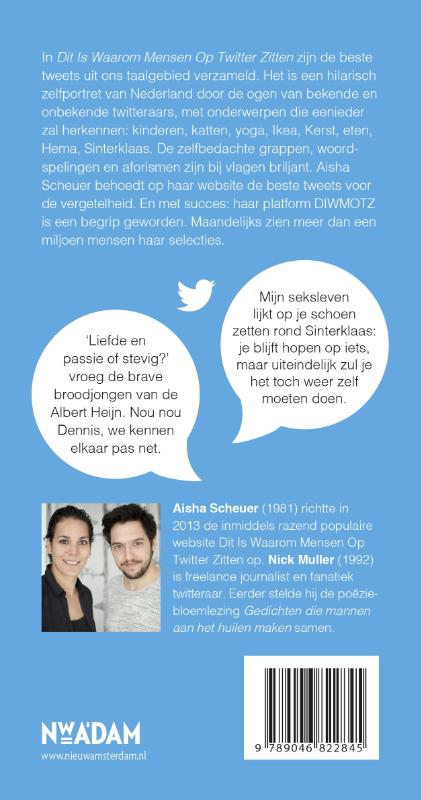 Achterkant van Dit Is Waarom Mensen Op Twitter Zitten