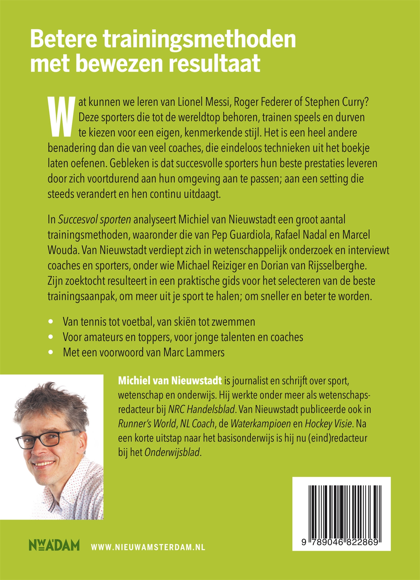 Achterkant van Succesvol sporten