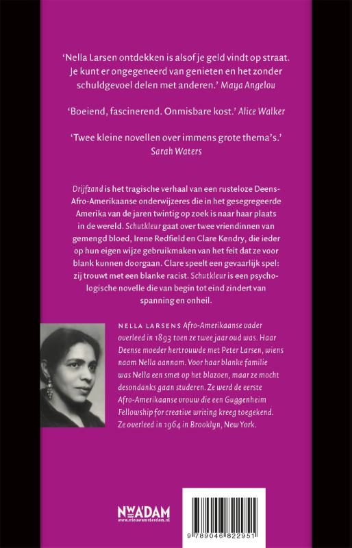 Achterkant van Drijfzand Schutkleur