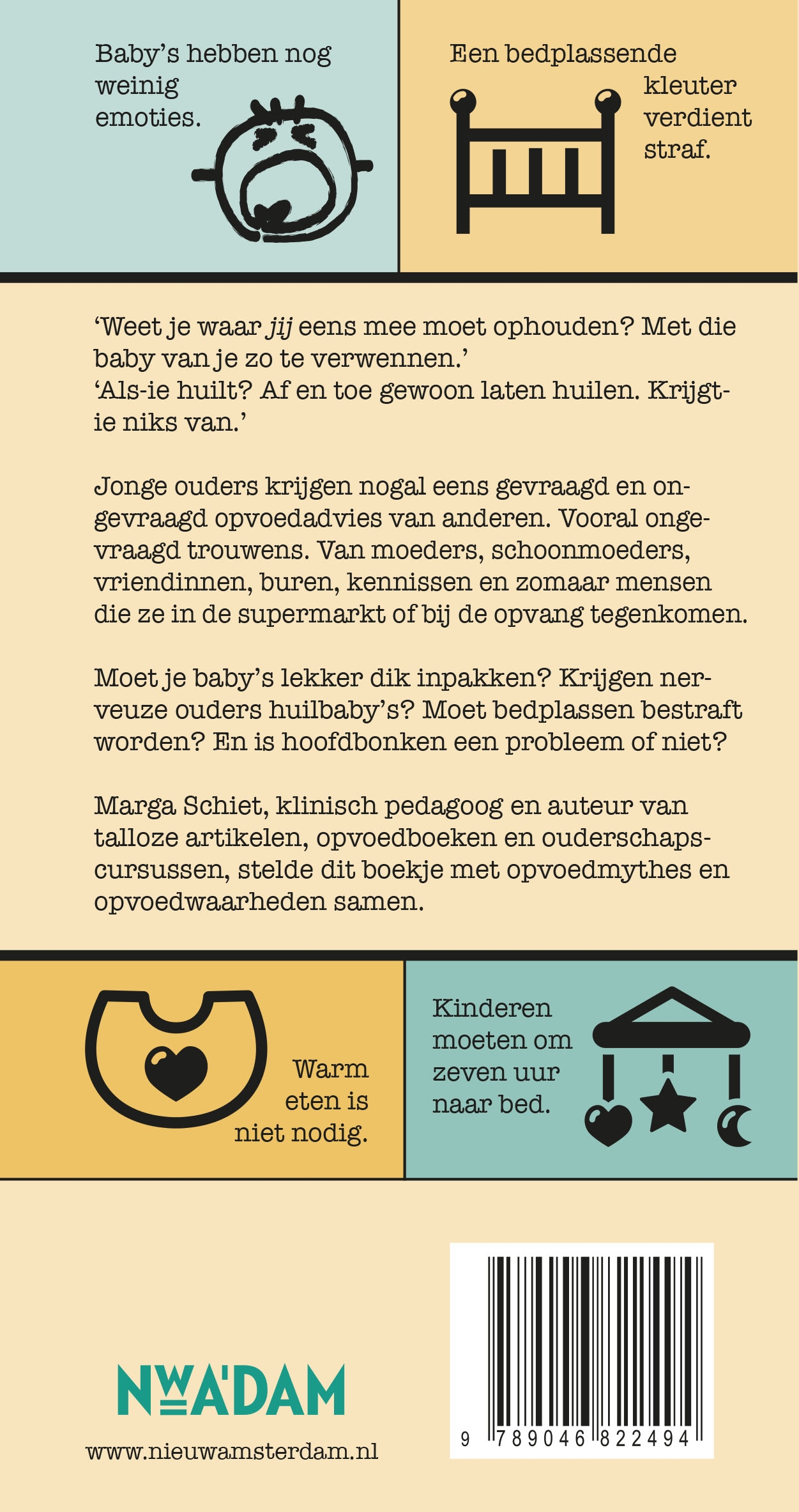 Achterkant van Opvoedmythes