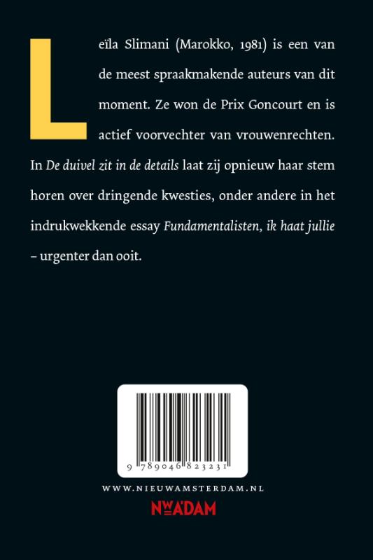 Achterkant van De duivel zit in de details