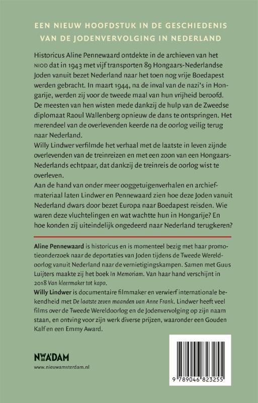Achterkant van De treinreis