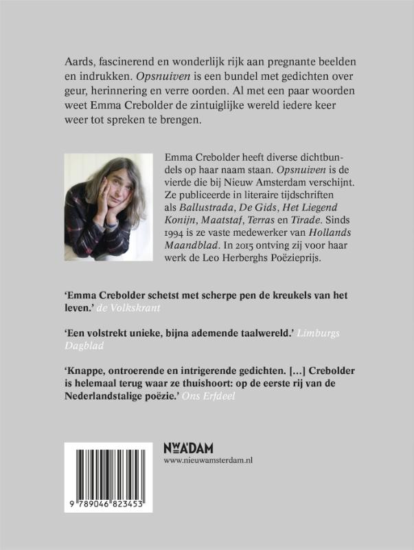 Achterkant van Opsnuiven