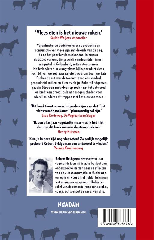 Achterkant van Stoppen met vlees
