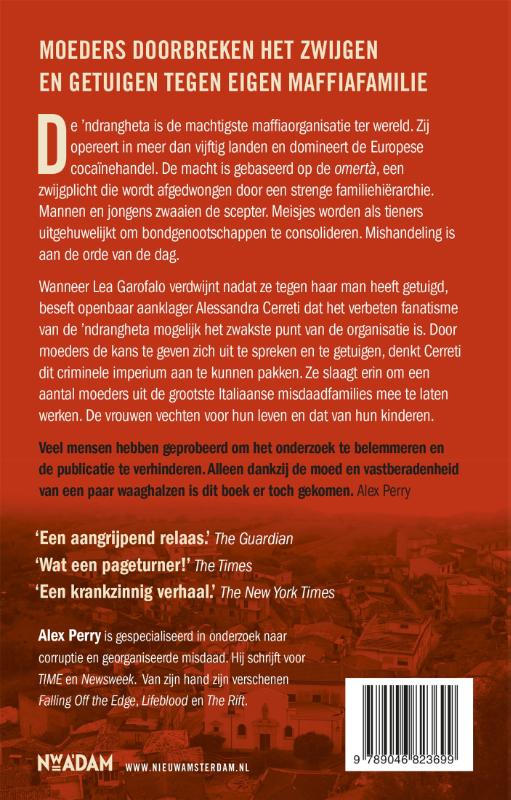 Achterkant van Maffiamoeders