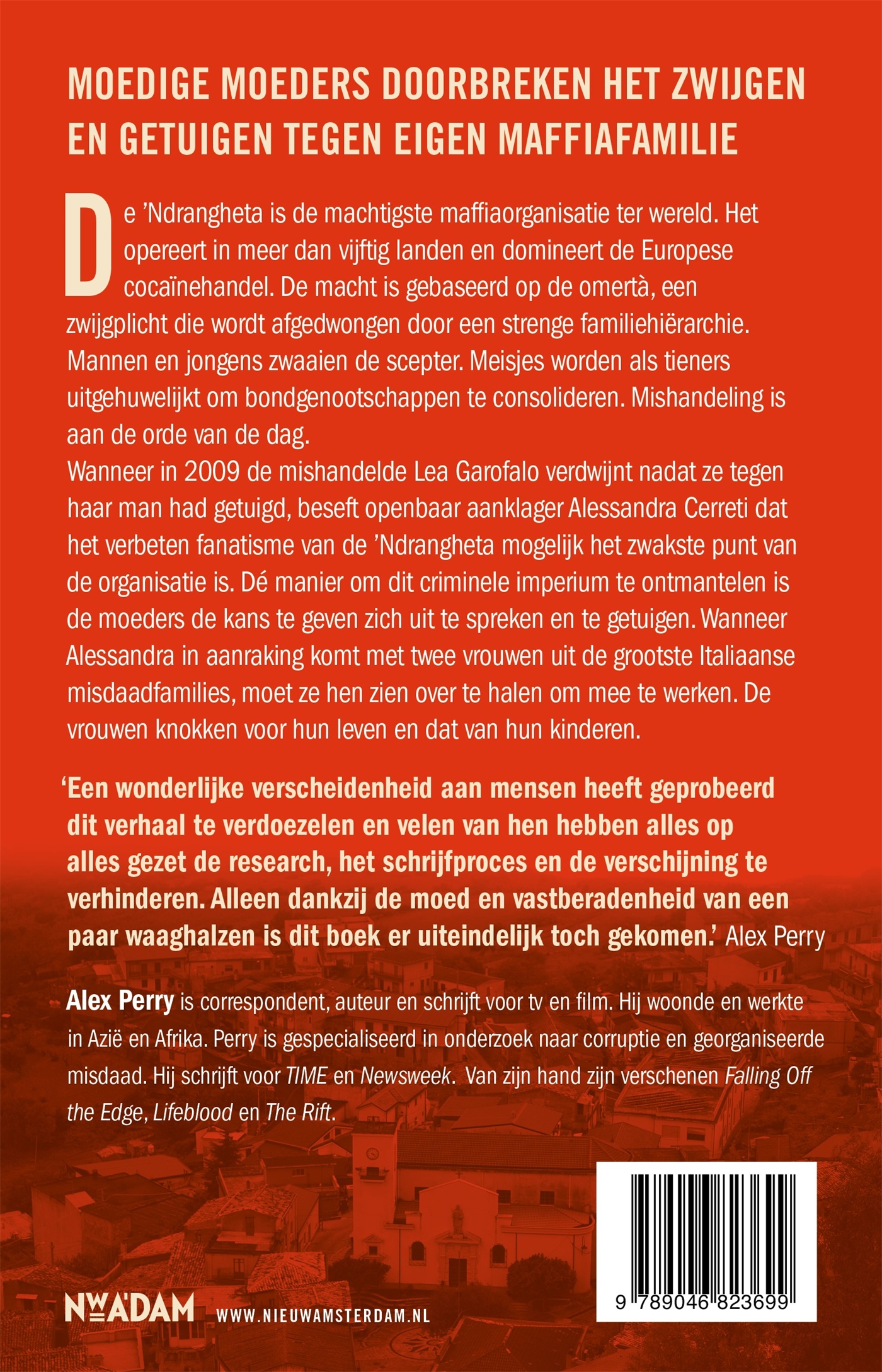 Achterkant van Maffiamoeders