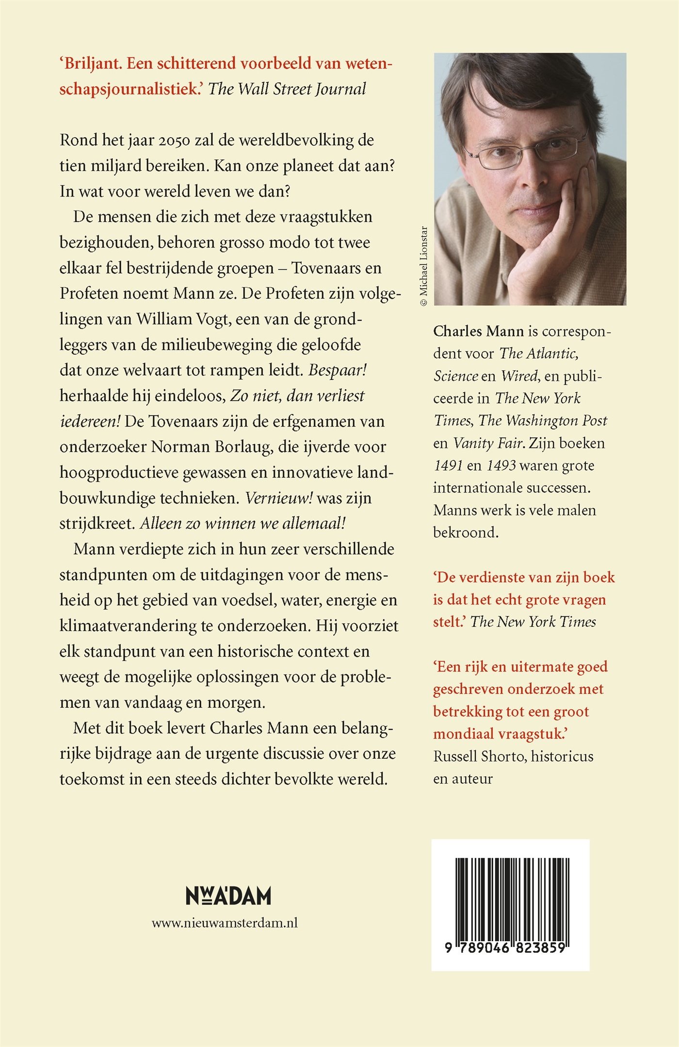 Achterkant van De Tovenaar en de Profeet
