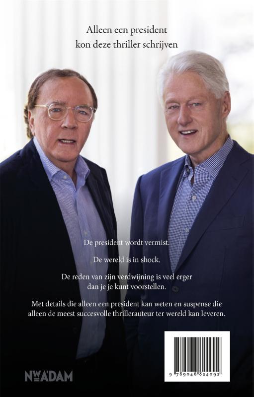 Achterkant van President vermist