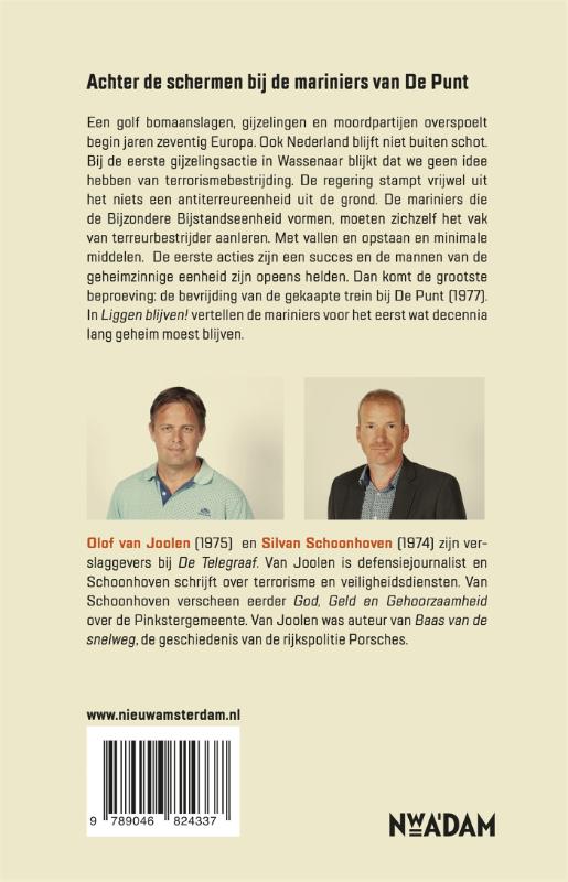Achterkant van Liggen blijven!
