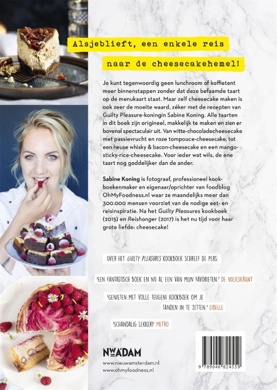 Achterkant van Cheesecake