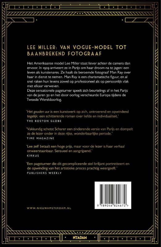 Achterkant van Het gouden uur