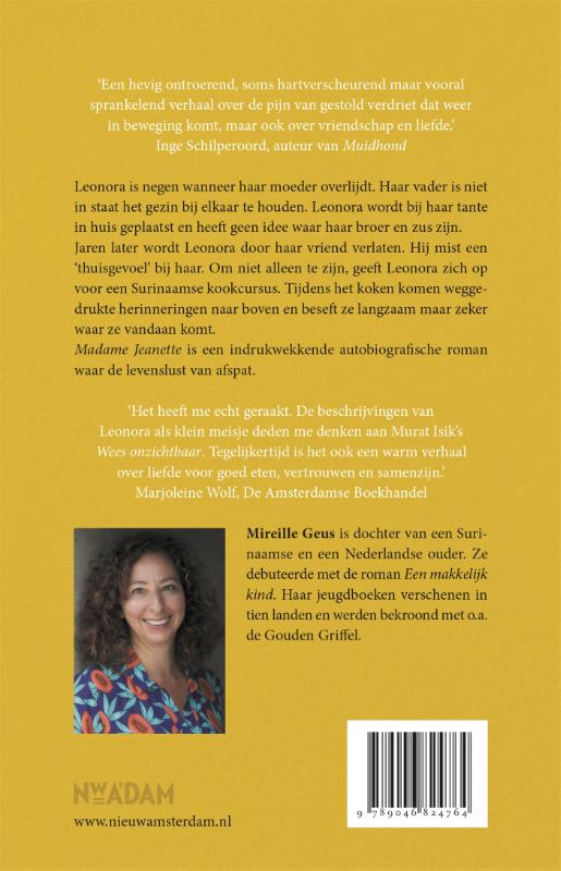Achterkant van Madame Jeanette