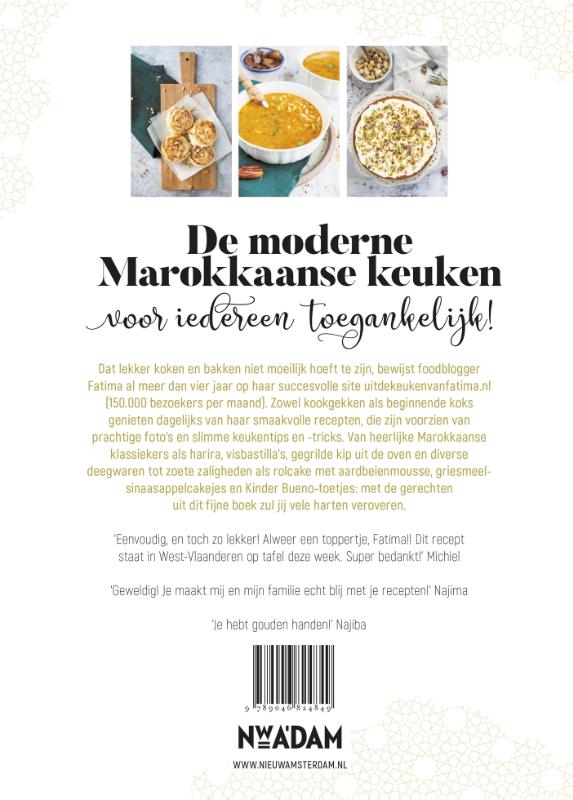 Achterkant van Uit de keuken van Fatima