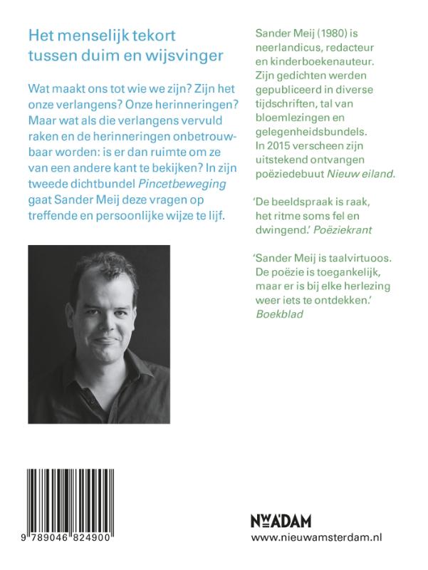 Achterkant van Pincetbeweging