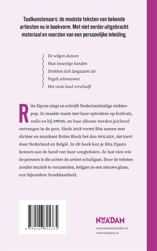 Achterkant van Rita Zipora