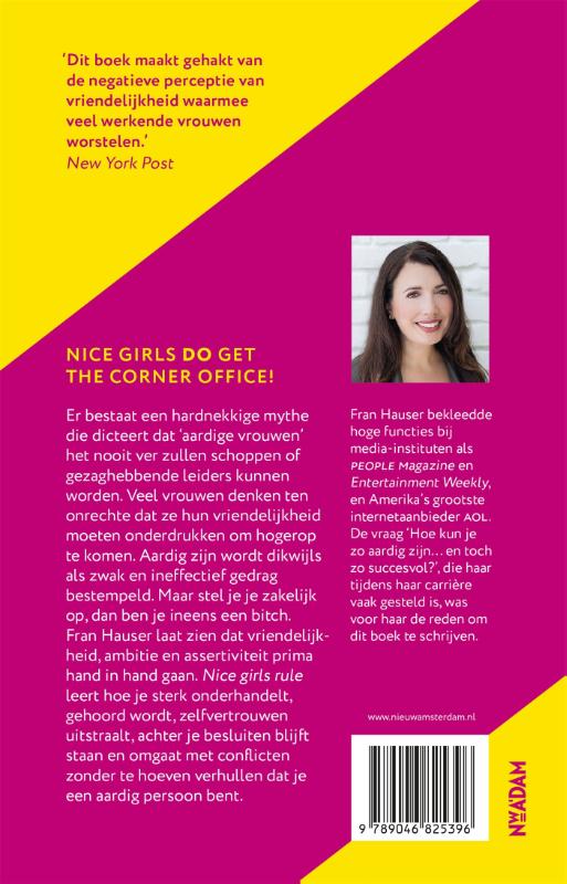 Achterkant van Nice girls rule