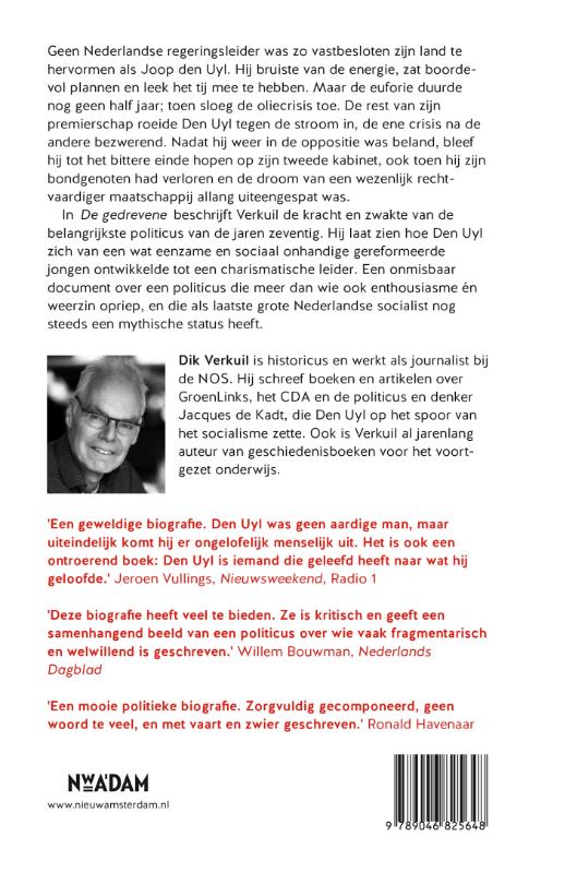 Achterkant van De gedrevene
