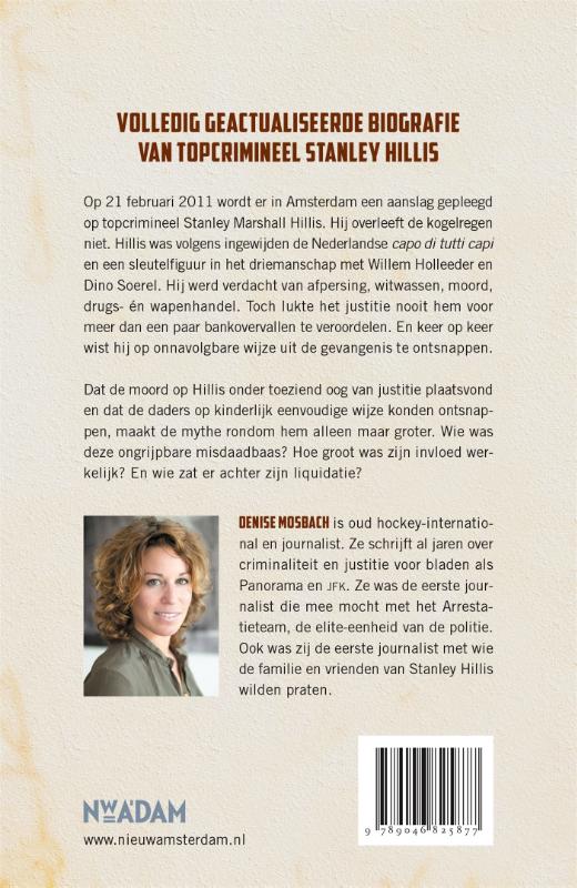 Achterkant van Stanley Hillis
