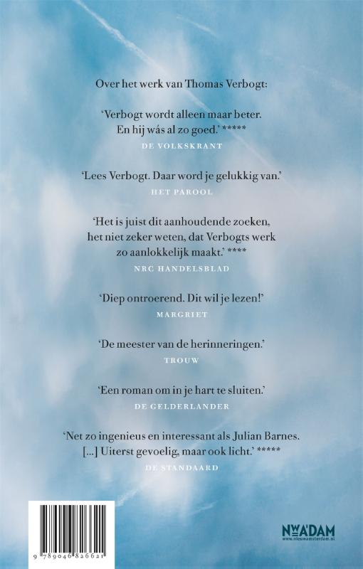 Achterkant van Als je de stilte ziet