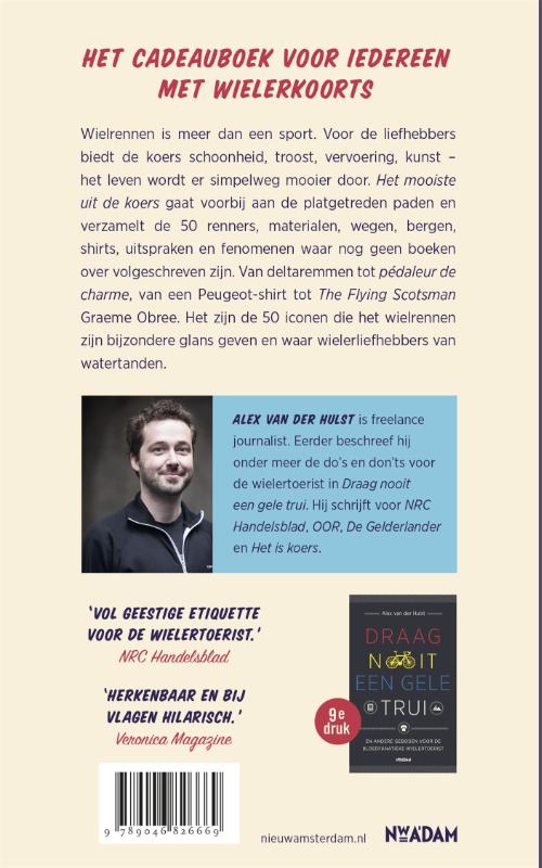 Achterkant van Het mooiste uit de koers