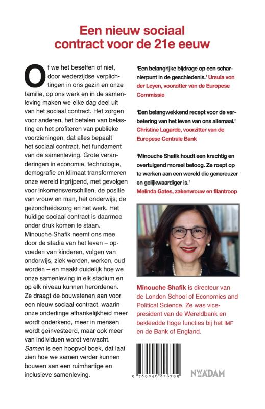 Achterkant van Samen