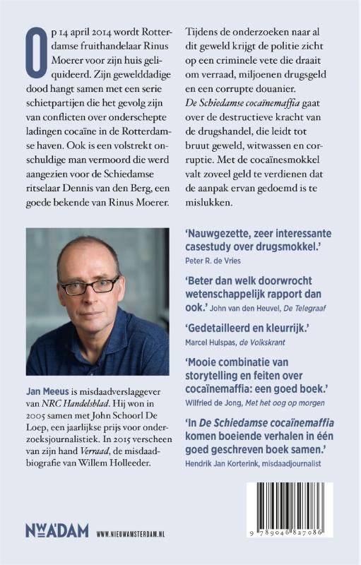 Achterkant van De Schiedamse cocaïnemaffia