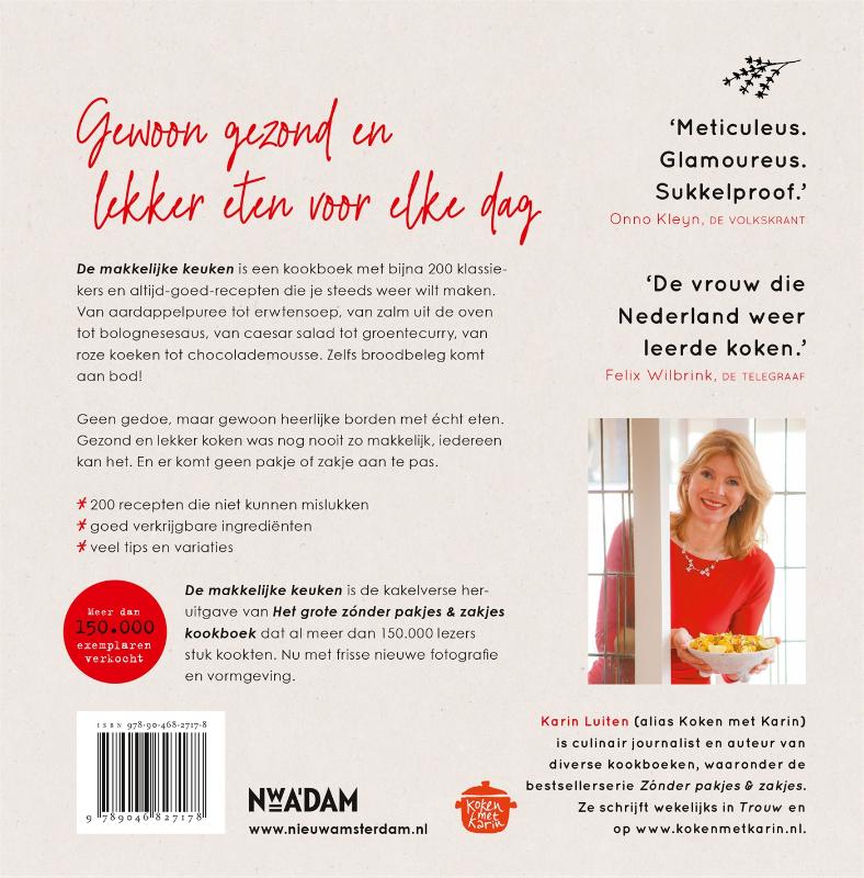 Achterkant van De makkelijke keuken