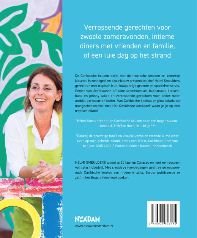 Achterkant van Het Caribische kookboek