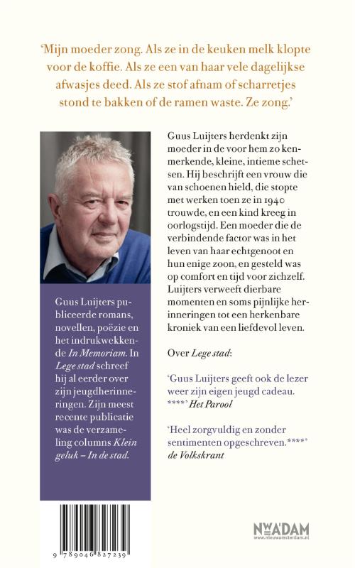 Achterkant van Moeders lopen nooit weg