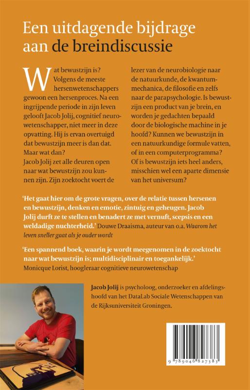 Achterkant van Wat is bewustzijn nou eigenlijk?