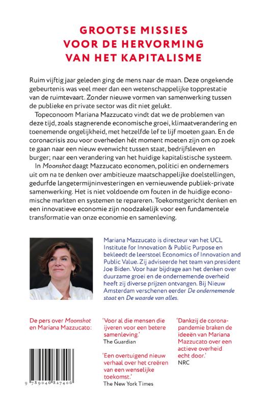 Achterkant van Moonshot