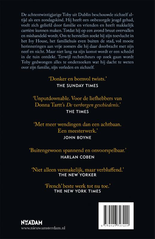 Achterkant van Een zondagskind